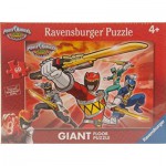   Puzzle Géant de Sol - Power Rangers