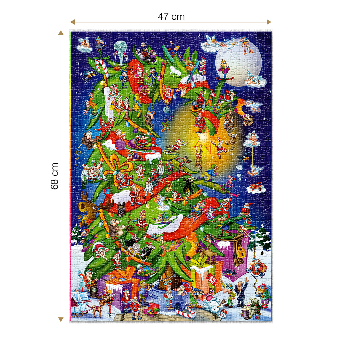 5€ sur Puzzles 1000 pièces Noël pour adultes et enfants - Puzzle - Achat &  prix