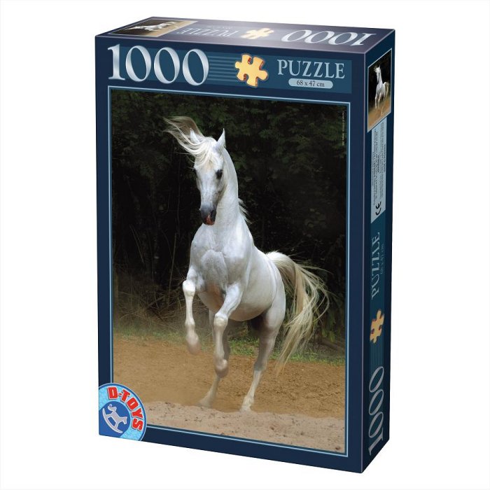 Puzzle Roovi-65988-01 Cheval blanc