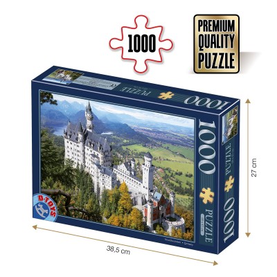 Puzzle Roovi-70654 Château de Neuschwanstein, Allemagne