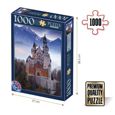 Puzzle Roovi-75963 Château de Neuschwanstein, Allemagne