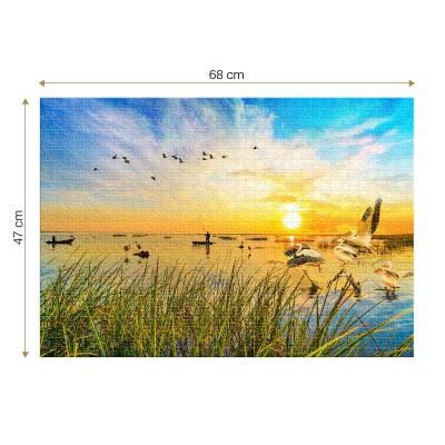 Puzzle Roovi-80004 Delta du Danube