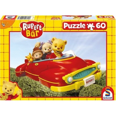 Puzzle Schmidt-spiele-55027 L'Ours Rupert : Sortie avec Rupert et ses Amis