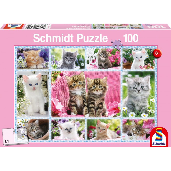 Puzzle  Schmidt-Spiele-56135 Chatons