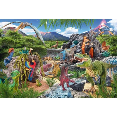 Puzzle Schmidt-Spiele-56192 Dinosaures