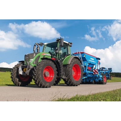 Puzzle Schmidt-Spiele-56221 Fendt 1050 Vario / 724 Vario / 6275L, 3x48 Pièces