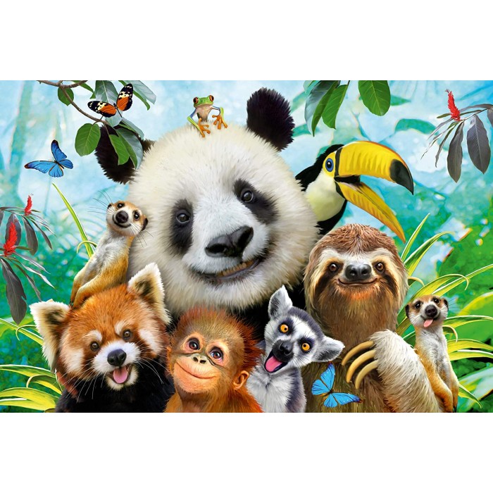 Puzzle  Schmidt-Spiele-56359 Simply Animals