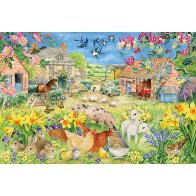 Puzzle Schmidt-Spiele-56419 Ma Petite Ferme