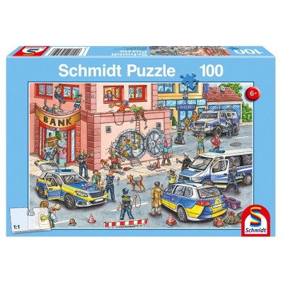 Puzzle Schmidt-Spiele-56450 Opération de Police