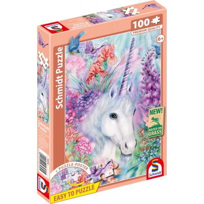 Puzzle Schmidt-Spiele-56530 Douce Beauté de la Licorne