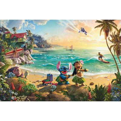 Puzzle Schmidt-Spiele-56557 Disney - Lilo & Stitch - Eco-Friendly