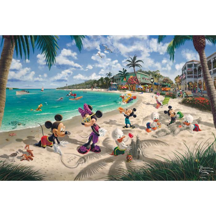 Puzzle Schmidt-Spiele-56559 Disney - Mickey & Minnie en Floride - Eco-Friendly