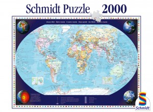 Puzzle Schmidt-Spiele-57041 Notre monde