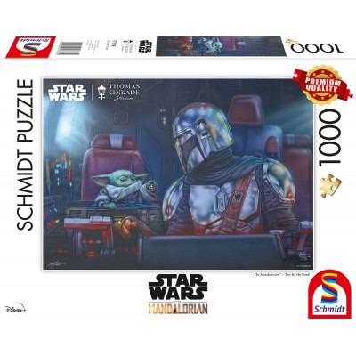 Puzzle Schmidt-Spiele-57378 The Mandalorian - Deux en Route