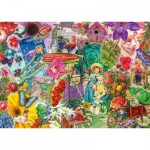 Puzzle  Schmidt-Spiele-57383 Les joies du jardinage