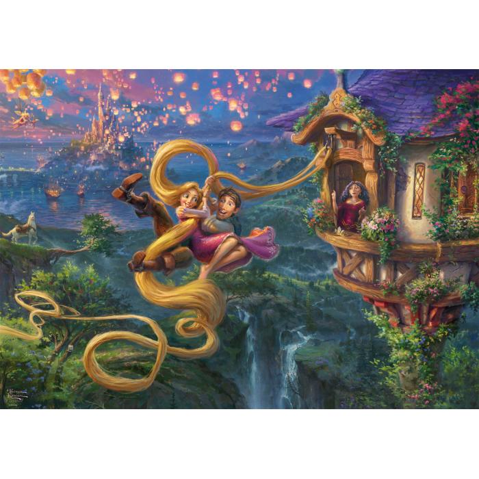 Puzzle  Schmidt-Spiele-58034 Disney - Raiponce - L'amour Enchevêtré