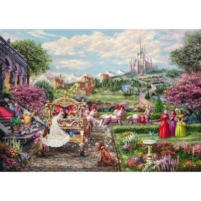 Puzzle Schmidt-Spiele-58038 Disney - Cendrillon - Le bonheur éternel