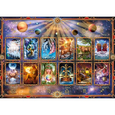 Puzzle Schmidt-Spiele-58347 Signes du Zodiaque