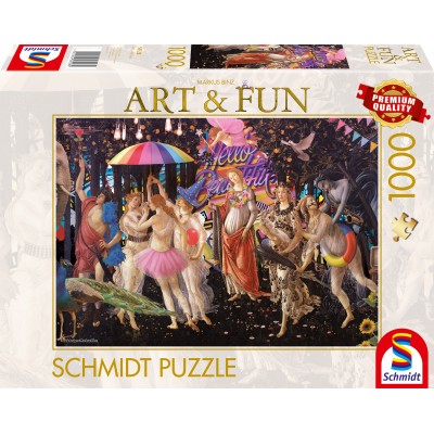 Puzzle Schmidt-Spiele-58528 Le Printemps 2024