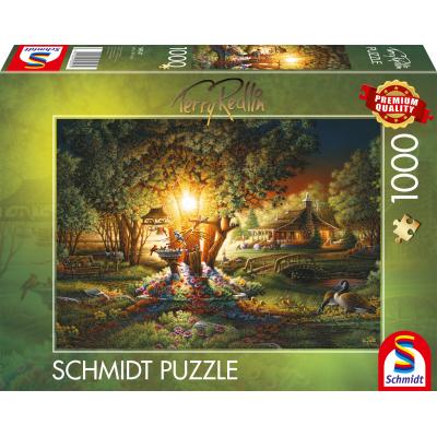 Puzzle Schmidt-Spiele-58547 Le Printemps Étincelle