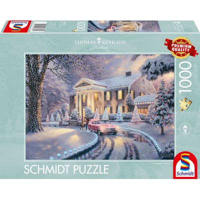 Puzzle Schmidt-Spiele-58781 Noël à Graceland