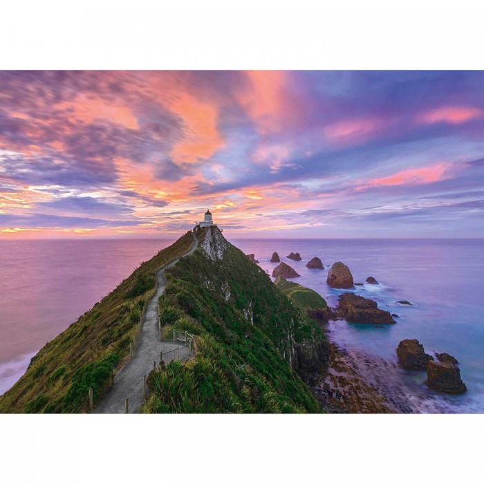 Puzzle  Schmidt-Spiele-59348 Nugget Point Lighthouse, The Catlins, South Island - New Zealand