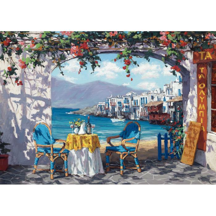 Puzzle Schmidt-Spiele-59396 Sam Park - Rendez-vous à Mykonos