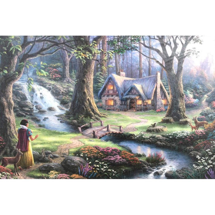 Thomas Kinkade - Disney, Blanche Neige