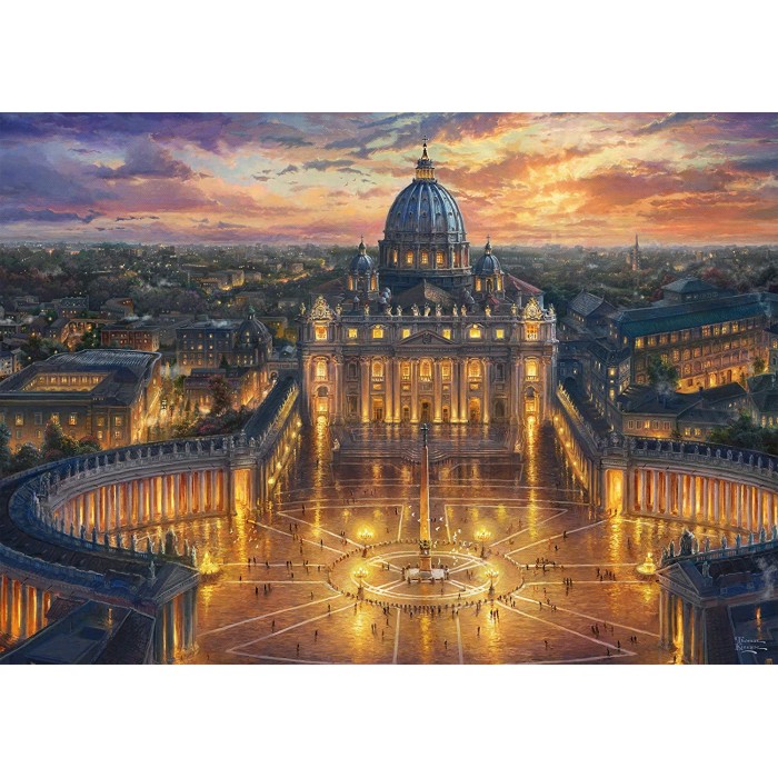 Thomas Kinkade - Le Vatican