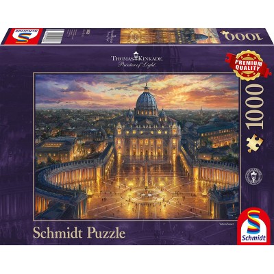 Puzzle Schmidt-Spiele-59628 Thomas Kinkade - Le Vatican