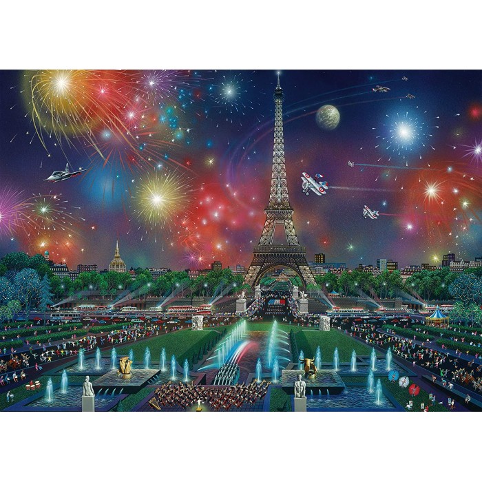 Alexander Chen, Feux d'Artifice à la Tour Eiffel