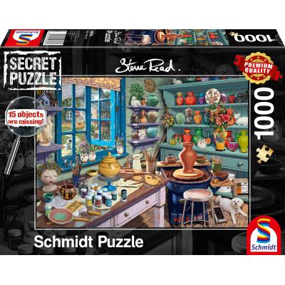 Puzzle Schmidt-Spiele-59656 Atelier d'Artiste