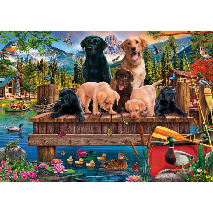 Puzzle Schmidt-Spiele-59778 Villégiature Canine