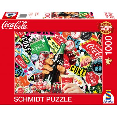 Puzzle Schmidt-Spiele-59916 Coca Cola Est Là !