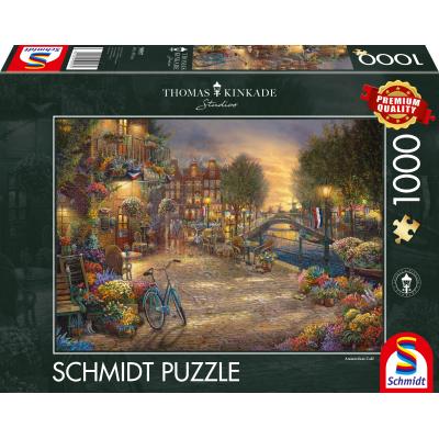 Puzzle Schmidt-Spiele-59917 Thomas Kinkade - Amsterdam