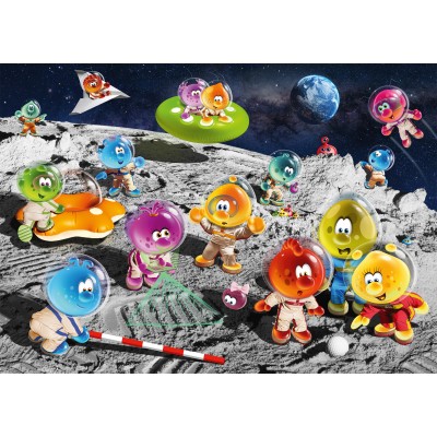 Puzzle Schmidt-Spiele-59945 Spacebubbles - Sur la Lune