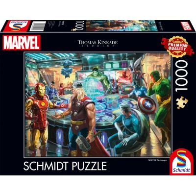 Puzzle Schmidt-Spiele-59958 The Avengers