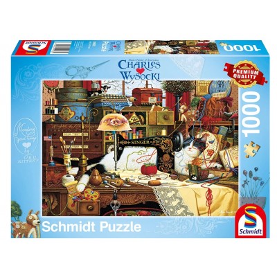 Puzzle Schmidt-Spiele-59993 Charles Wysocki - Maggie