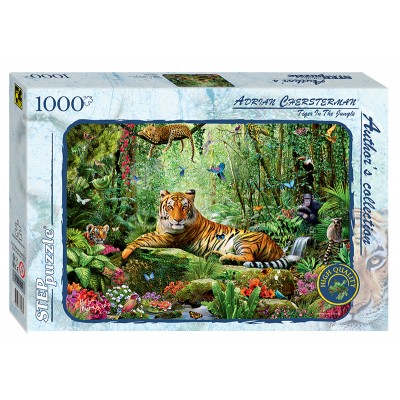 Puzzle Step-Puzzle-79528 Tigre dans la jungle