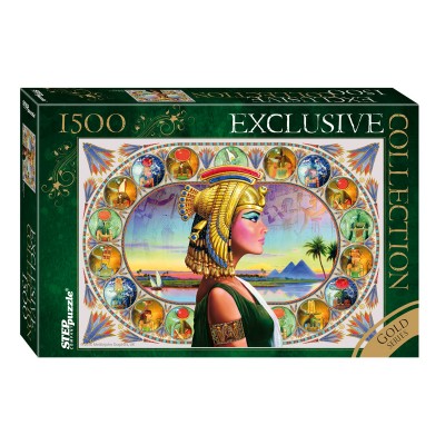 Puzzle Step-Puzzle-83403 Gold Series - Nefertiti