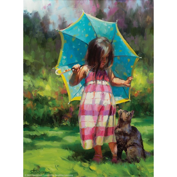 Puzzle  Sunsout-11205 Pièces XXL - The Teal Umbrella