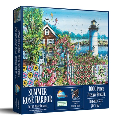 Puzzle Sunsout-14641 Nene Thomas : Roses d'Eté au Port