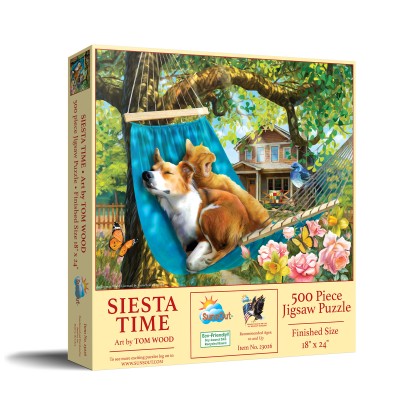 Puzzle Sunsout-23026 Pièces XXL - L'Heure de la Sieste