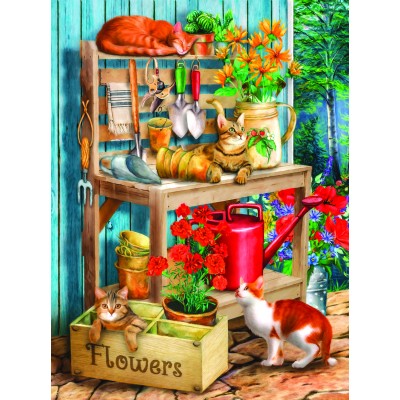 Puzzle Sunsout-23028 Potting Table