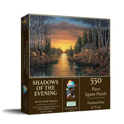 Puzzle Sunsout-26253 Ombres du Soir