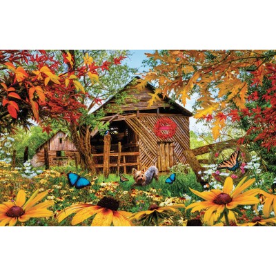 Puzzle Sunsout-30106 Autumn Red and Gold