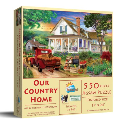 Puzzle Sunsout-31963 Notre Maison de Campagne