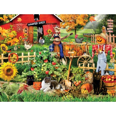 Puzzle Sunsout-35272 Pièces XXL - Récolte d'Halloween