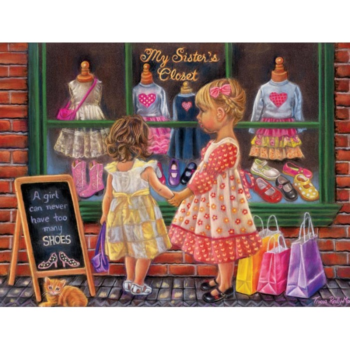 Puzzle Sunsout-35858 Pièces XXL - My Sister's Closet