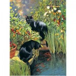 Puzzle  Sunsout-36791 Chrissy Snelling - Riley and Diana